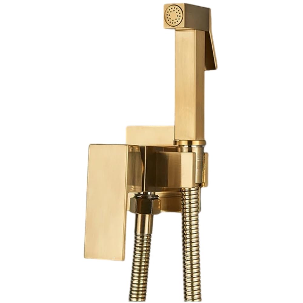 Robinet de bidet or brossé pour transformer votre salle de bain en spa privé