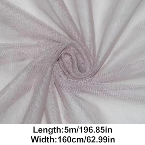 Robe de soirée de mariage en tulle en maille légère tissu gaze 160 cm de large DIY - 3