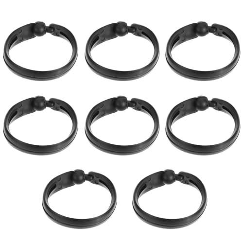 WEKADRIN Juego de 8 Moldes para Moños Tipo Donut de Plástico Ecológico Soporte Flexible para Peinados Redondos Accesorios para Cabello para Uso Diario y Profesional WEKADRIN Juego de 8 Moldes para Moños Tipo Donut de Plástico Ecológico Soporte Flexible para Peinados Redondos Accesorios para Cabello para Uso Diario y Profesional