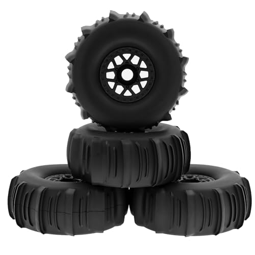 Pneu de voiture télécommandée HUIOP 138mm avec hexagone 17mm en aluminium pour 1/7 RC