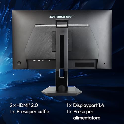 Spectator X40 (MD 21727), monitor da gioco QHD HDR10 da 68,6 cm (180Hz, 1440p, Adaptive Sync, 16:9, 1ms, HDMI, Display Port) - Monitor - Immagine 4