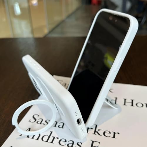 Coque silicone liquide iPhone 16 Plus antichoc évite les chutes - 3