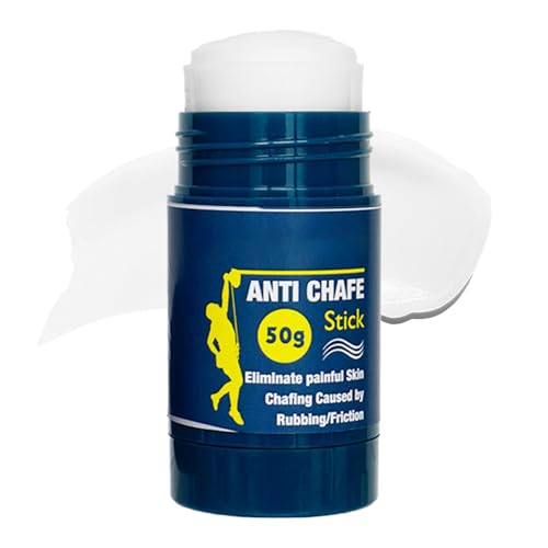 Anti Chafe Stick - All Natural Anti Chafing Cream for Men & Women, Anti Chafe Balm, Sweatproof Anti-Chafe Balm for Athletes and Runners to Prevent Skin Irritation