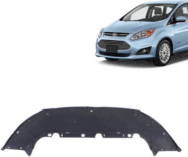 Front Engine Splash Shield Under Cover Lower Air Deflector Compatible with Ford C-Max 2013-2018 | DIRECT REPLACEMENT | DM5Z17757A | FO1228131