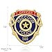Raccoon Police Metal Badge Pin Costume Merch for Resident Leon Cosplay - Halloween Costume Party Prop Accessories Women Men Jewelry Gift, (Officer)