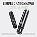 Dragonhawk A3 Cordless Tattoo Gun Kit Complete Rotary Tattoo Kit Cartridge Tattoo Machine Needles for Beginners