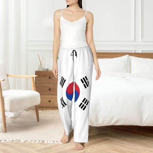 Pantalon de pyjama Corée du Sud pour femme en polyester doux - 3