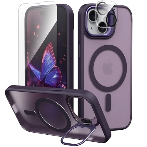 Coque iPhone 14 Plus transparente pour le quotidien avec son support vidéo