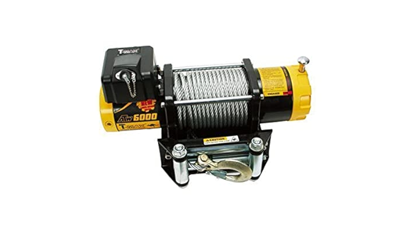 Amazon.co.jp: T-MAX 電動ウインチ 12V 6000LBS ATWPRO オフロード 4X4