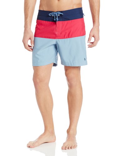 Original Penguin Men's Pieced Volley Swim Short