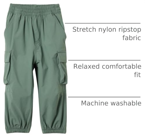 Image of Amazon Essentials Unisex Kids and Toddlers' Cargo Parachute Pants, Joggers with Elastic Waist, Drawstring, Pull On
