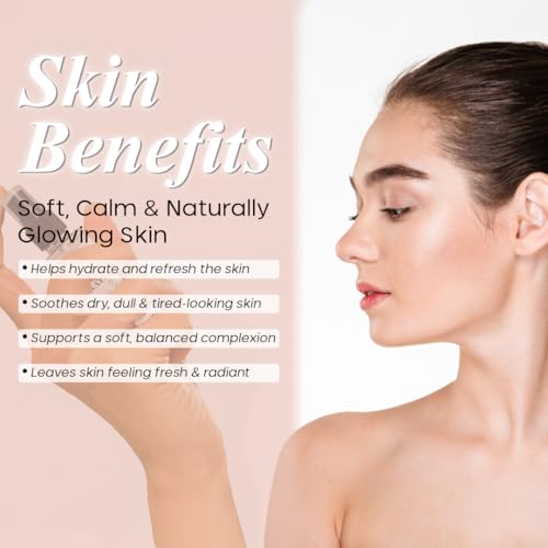 Image of Jasmine Floral Water Spray | Natural & Refreshing Face & Body Mist | Hydrating, Cooling & Soothing Skin Toner | For All Skin Types | 100 ML