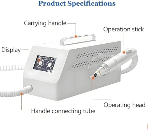Urządzenie do usuwania tatuaży brwi z ekranem LED, z sondami, 1064 nm/532 nm, urządzenie laserowe do usuwania tatuaży brwi, ust i powiek, usuwania pigmentu i przebarwień