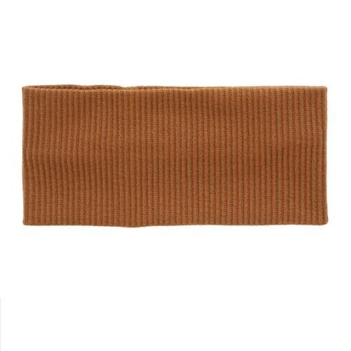 Soft And Skin-Friendly Knitted Sports Headband, Brown, Simple And Fashionable, Practical And Comfortable, With Multiple Combinations, Fine Texture, Simple And Versatile, a Fashionable Tool.
