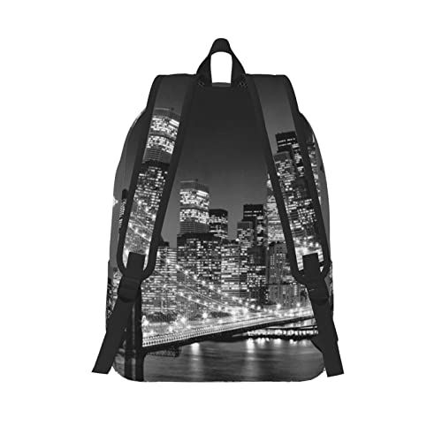 Grand sac à dos pour ordinateur portable motif tortues de mer New York taille S pour étudiant - 3