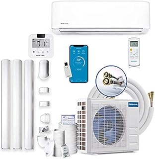 MrCool DIY 24k BTU 20 SEER Ductless Heat Pump Split System 3rd Generation - Energy Star 240V with Line Set Cover & IR Wifi Thermostat
