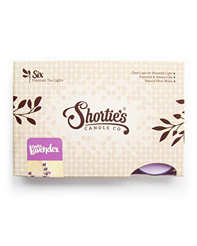 Shortie'S Candle Company FBA_34075 Pure English Lavender Premium Tealight Candles thumb #1