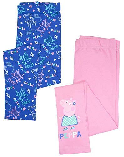 Peppa Pig Girls Leggings 2 Pack