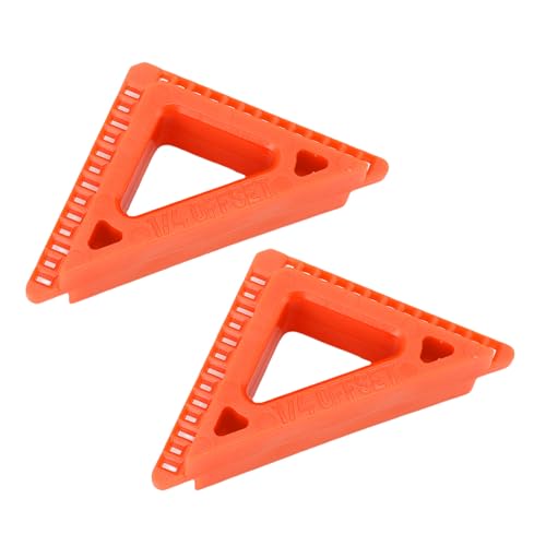 2 Pcs Door and Window Casing Reveal Tool 3/16 and 1/4 Inch Trim Reveal Marking Tool for Woodworking Decoration Projects