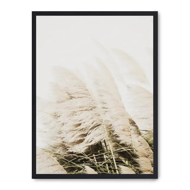 Cuadro pampas iv FASE5 grand tableau mural nature beige