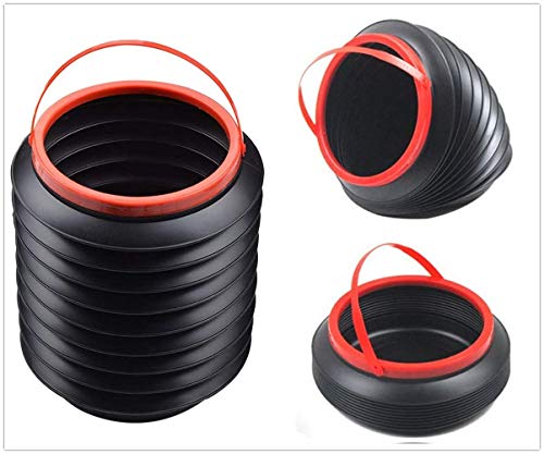 ENJIT Car Folding Trash Can Folding Fishing Barrel Travel Telescopic Bucket Multifunctional Collapsible
