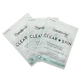 The Crème Shop Star Shape Clear Skin Hydrocolloid Dark Spot Acne Patches - Infused with Salicylic Acid + Witch Hazel | Adhesive patches that fight pesky pimples. (72 Patches / 3 Sizes)