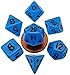 Glow in The Dark BlueÂ 10mm Mini Polyhedral Dice Set