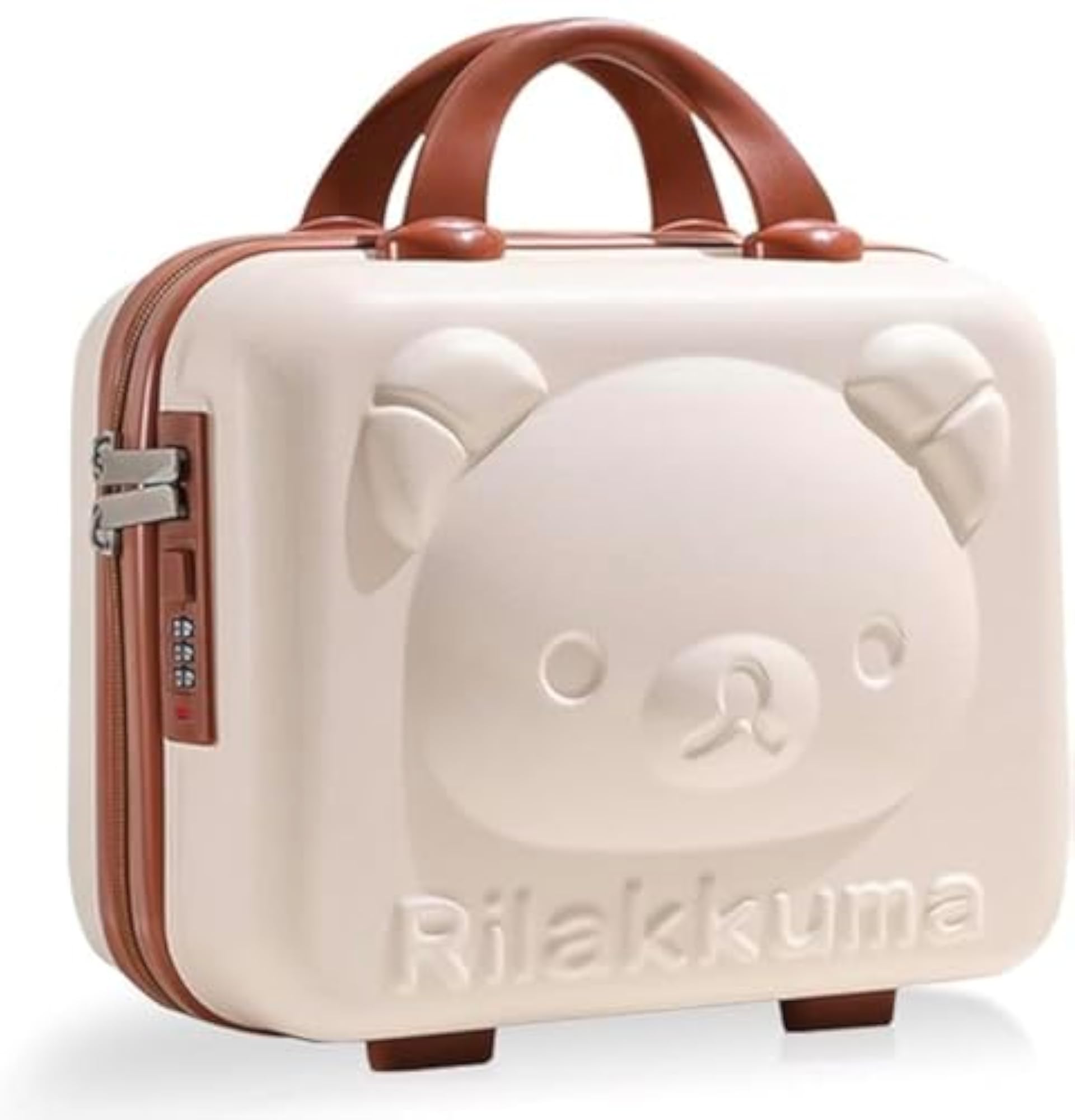 Cute Animal Face Hard Shell Kids Travel Bag