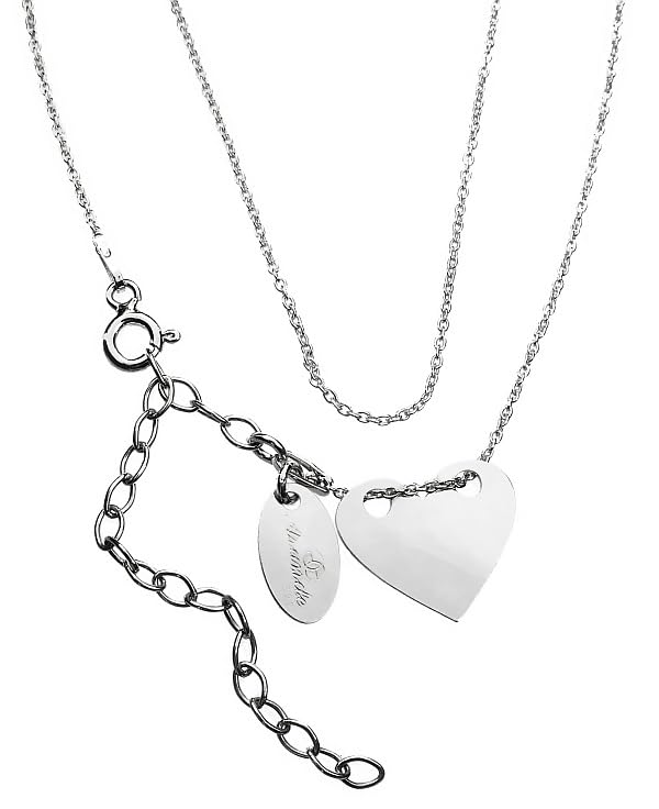 Collier cœur argent 925 ARANDE le cadeau idéal avec son certificat