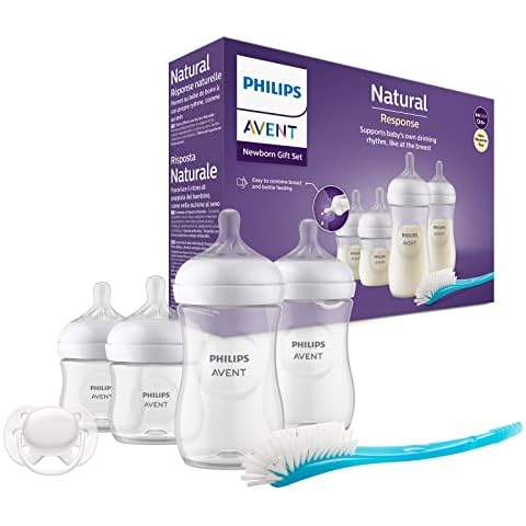 Philips Avent Newborn Gift Set with Bottles Cover