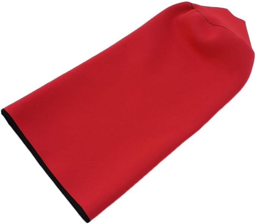 Dive Tank Neoprene Cover 11/12L - or Sleeve with -Slip & Easy Fit - Underwater Diving Accessory for Diver's and Visibility - Red
