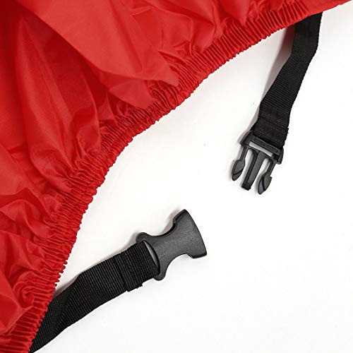 Wrypun Motorcycle Cover For Honda Goldwing 1100 1200 1500 1800 Xxxl Outdoor Black+Red #TOP5