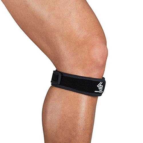 Shock Doctor PRIME Knee Brace Patella Strap, Support & Recovery for Knee/ Patella, Pain Relief, Strains & Sprains, Running, Hiking, Jumpers knee, Sports