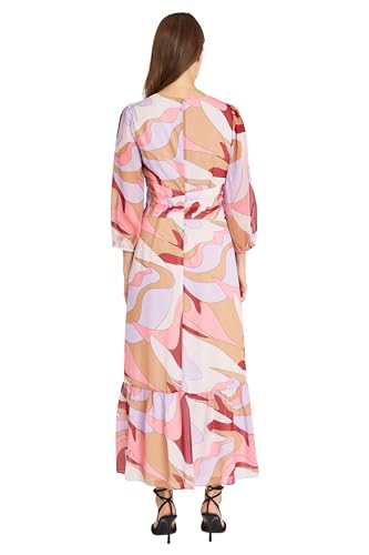 Image of Donna Morgan Women's V-Neck Empire Waistband Maxi