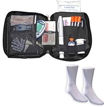 Dia-Pak Classic Black Insulin Carrying Case and Diasox Bundle | DPCLAS/BK-DIASOX-XL