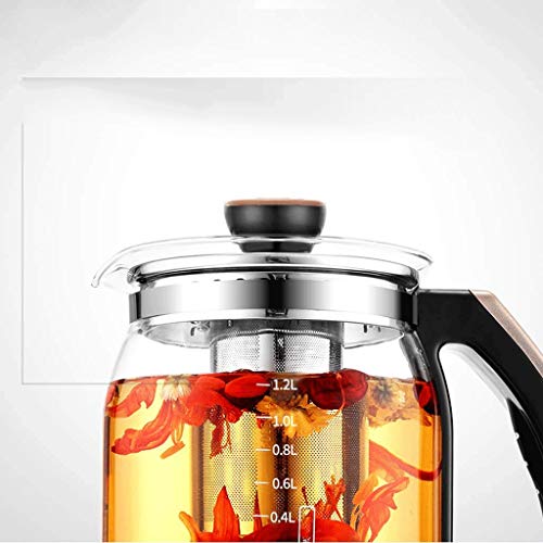 Tetera eléctrica de vidrio 1.2L con apagado automático miniatura 5