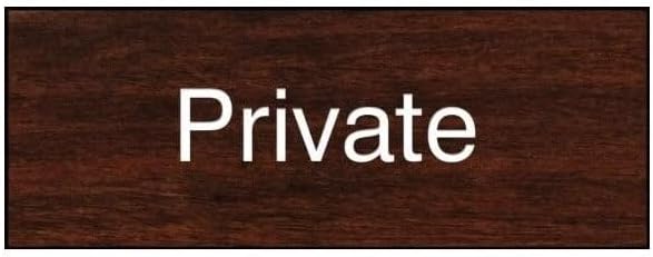 8 in W x 3 in H, Engraved Plastic, Mfr: PSG826WL-A