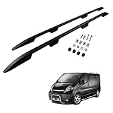 ✅ [AUTOMODELL] Dachreling geeignet für Opel Vivaro 2001-2014 L2 Long; Hinweis: nur für Modelle ab Karosserielänge: 5182 mm; Hinweis: Die Reling reicht nicht bis zum Ende des Wagendachs