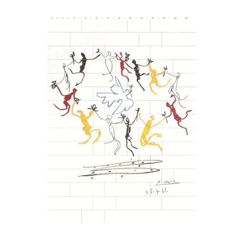 Pablo PicassopuEsJ\̑ȂƂ̍imnbs[_Xn ςݖ؃pY mߋ WO\[pY  l q NX}X a 10.3cm x 14.1cm