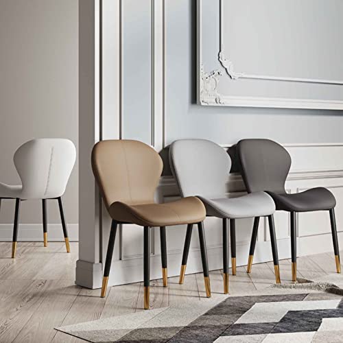 Chaise à manger tabouret avec dossier aspect bois pour maison - 7