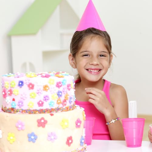 1-13 Year Old Birthday Gifts for Her Cross Charm Bracelet with Birthday Greeting Card Cute Birthday Christmas Jewelry Gifts for Daughter Granddaughter Niece Teens3