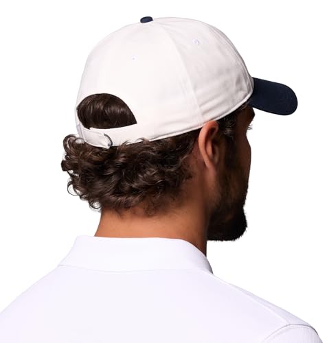 Image of Columbia Unisex Provisions Ball Cap, Lemon Wash /Mountain Landscape