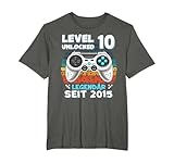 Geburtstagsshirt 10 Jahre Junge