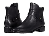 Cole Haan Women's Wylie Bootie 45MM Rain Boot, Water Resistant Black Reef Floater/Black Outsole, 9.5