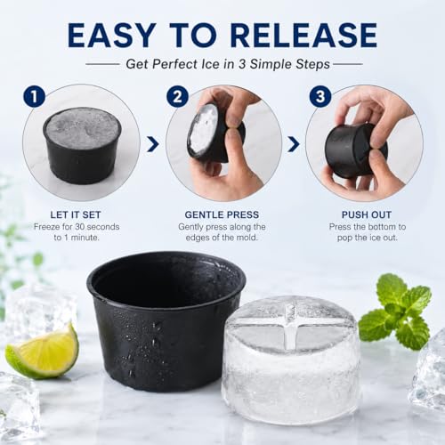 Set de 8 moldes para hielo con tapa Volicrt miniatura 4