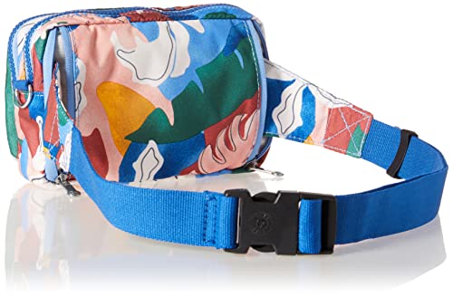 Kipling Abanu Mini Transversal Feminino 2 em 1 Conversível, Botânico, 7.5''L x 5''H x 3.25''D