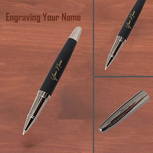 Image of Roshfort customized Executive pen Gifting Personalized Metal Signature Pen With Name Print Engraved Pen Gift for employees,lover,Professional Corporate. WhatsApp+91 9631056748, Multicolor