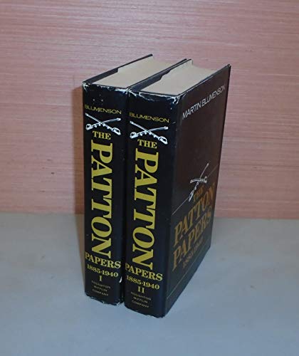 The Patton Papers (2 Volume Set) by Blumenson, Martin (1974) Hardcover