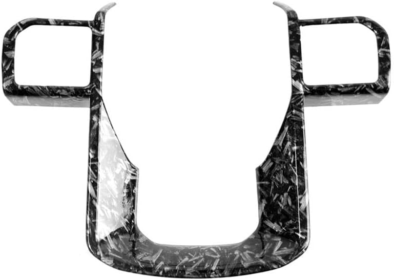 Car Steering Wheel Button Panel Frame Cover Interior Steering Wheel Frame Cover Compatible with Kia Telluride 2027,Seltos 2027 Accessories (Forged Black Style)