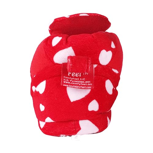 Image of Happy Feet Slippers Standard Sneaker Slippers for Men, Women, and Kids - Women Shoes, Gifts for Women, As Seen on Shark Tank - Classy Oversized House Slippers for Women with Non-Slip Rubber Soles